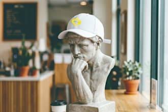 design trendy cap, hat, and apparel logo for your brand
