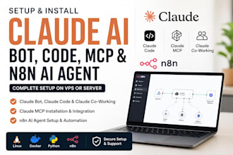 setup claude bot claude code claude coworking installing claude mcp ai n8n agent