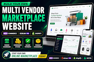 build multi vendor ecommerce marketplace website shopify multivendor store