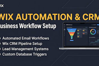 setup advanced wix automation and wix crm workflows