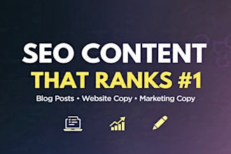 write SEO content that ranks 1