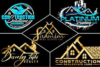 do construction, roofing, electrician or plumbing logo