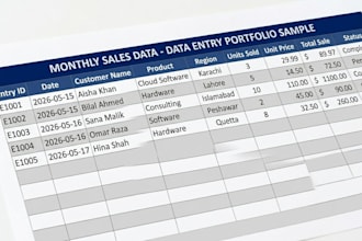 do expert microsoft excel data entry and data formatting