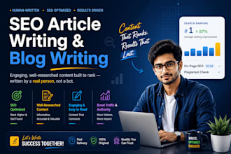 write SEO blog posts, articles and translations