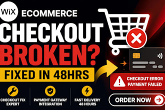 fix wix ecommerce payment gateway and checkout errors