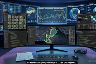 perform temporal analysis and remote sensing using google earth engine