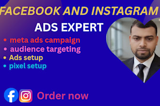 be your facebook ads manager and meta business suite expert