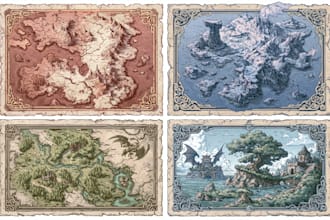 draw unique hand drawn map illustration site map illustrated fantasy game map