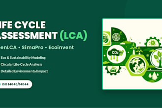 do a life cycle assessment lca report using openlca, simapro, ecoinvent