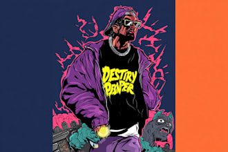 make cover arts in y2k hyperpop edm style