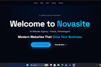 build a fast responsive website for your business