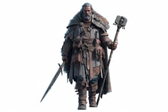 do an illustration of your rpg character
