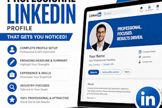 create a polished linkedin profile