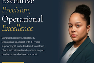 be your bilingual executive and admin virtual assistant