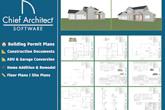chief architect building permit plans and construction documents