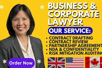 be your business and corporate lawyer for contracts