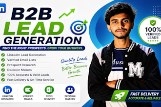 build targeted prospect lists with verified emails