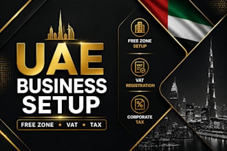 provide uae free zone company registration, vat, corporate tax and compliance