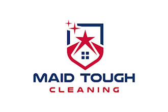 design custom veteran owned cleaning business logo