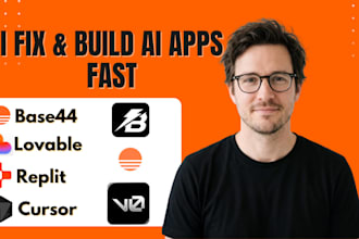 fix, build and deploy base44, lovable, replit, bolt ai apps