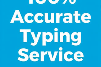 typing, data entry, ms word, pdf to word, document typing