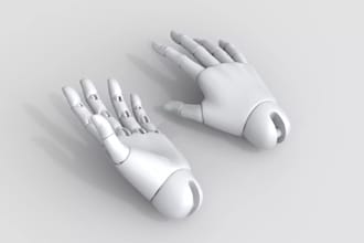 design bjd doll ball joint doll women and men hand 3d print models