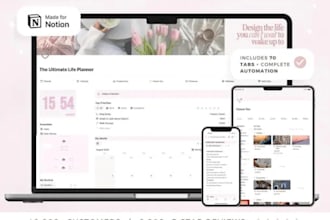 build custom notion workspace, dashboard, template for business and productivity