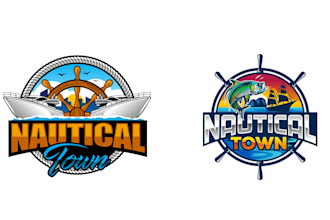 create awesome modern nautical logo design for your business