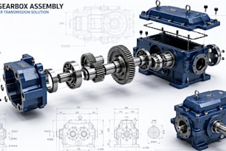 create professional 3d cad models and 2d  drawings