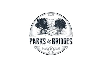design vintage lifestyle logo for us parks bridges