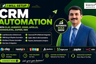 automate hubspot CRM, dubsado workflows, follow up boss, and pipedrive CRM