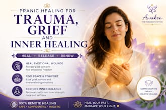 do pranic healing for trauma, grief and inner healing
