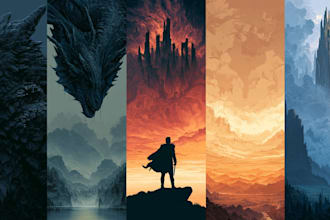 design fantasy book cover, romance book cover
