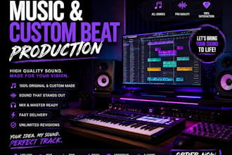 custom beats and music production