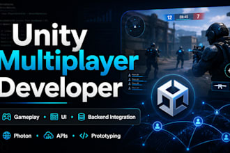 develop or fix unity multiplayer game systems