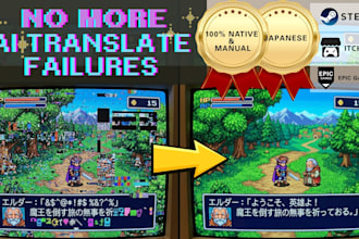 localize and lqa test your video game into natural japanese