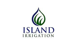 design top tier irrigation company services logo