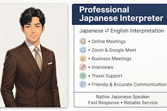 professional japanese english interpreter