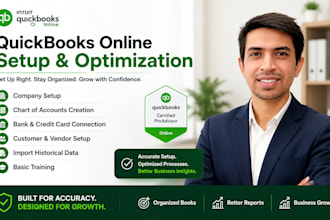 setup and optimize quickbooks online for your business