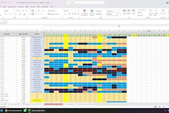complete microsoft excel assignments and projects urgently