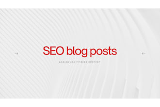 write engaging blog posts and content