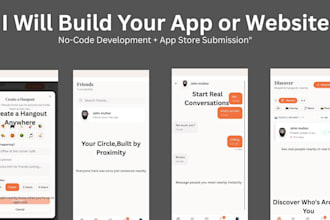expert no code solutions for websites and apps