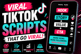 write viral tiktok scripts for your content