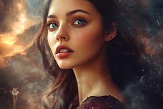 make a fantasy photoshop manipulation