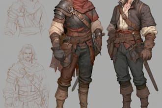 character art and dnd character art