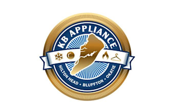design island based appliance repair company logo