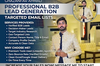 do sales navigator scrapping and b2b linkedin lead generation