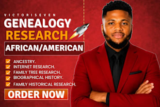 conduct indepth genealogy and ancestry research