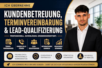 do customer support, appointment setting, and lead qualification