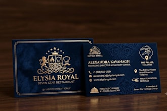 be your expert graphic designer for business cards and busin
